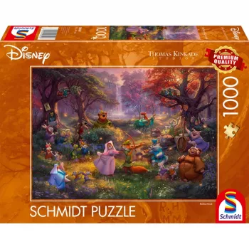 Thomas Kinkade Studios: Disney - Robin Hood, palapeli 1000 palaa