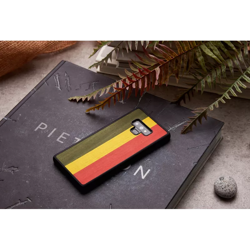 Man and wood -älypuhelinkotelo Samsung Galaxy Note 9:lle — Reggae musta suojakotelo