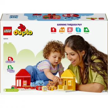 LEGO DUPLO ensimmäiset päivärytmit: ruokailu & nukkumaanmeno 10414