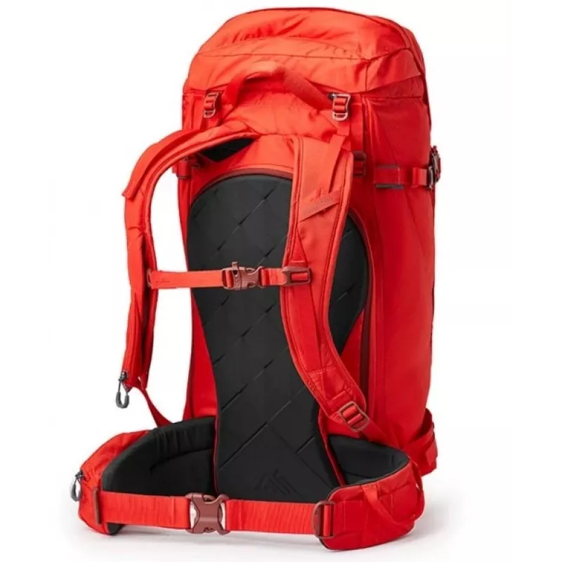 Gregory Targhee vaellusreppu S/M 45 l punainen