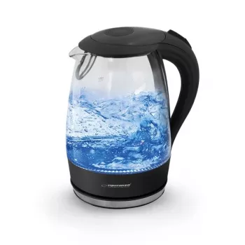 Esperanza - vedenkeitin Salto Angel EKK011K 2200W 1,7 l musta (EKK011K)