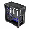 PC-kotelo MODECOM Volcano Stellar 5F ATX Midi Tower, karkaistu lasi, 5 esiasennettua tuuletinta, USB‑C, tukee microATX/ATX, max. GPU 420 mm, CPU-jäähdyttimen korkeus 175 mm