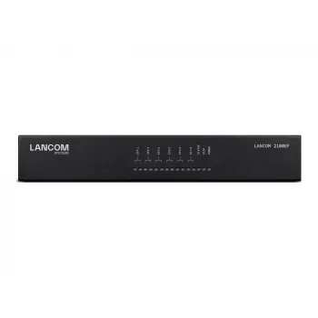 LANCOM 2100EF – SD-WAN-yhdyskäytävä – kuitu- ja Ethernet-liitännöillä – 1GbE, 2.5GbE – 1U – pilvihallittu – pöytä-/räkkikiinnitys (61109)