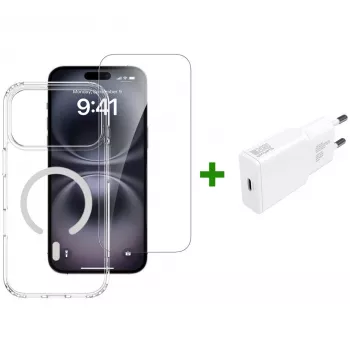 4smarts 3in1 Premium -aloitussarja Apple iPhone 17 Pro Max:lle, MagSafe-yhteensopiva