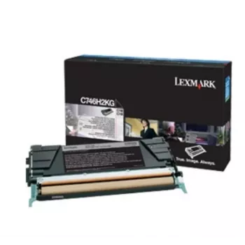 LEXMARK C746H3KG värikasetti Lexmark musta yritys 12000 sivua C746dn / C746dtn / C746n / C74