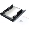 Asennuskehys ultron sisäinen 2x2.5 SSD/HDD metalli musta (377215)
