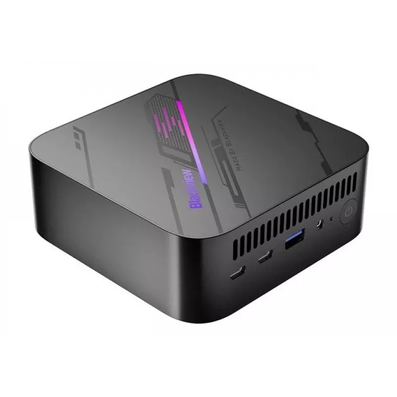Blackview MP100 AMD Ryzen™ 5 7430U 16GB SSD512 W11Pro, musta