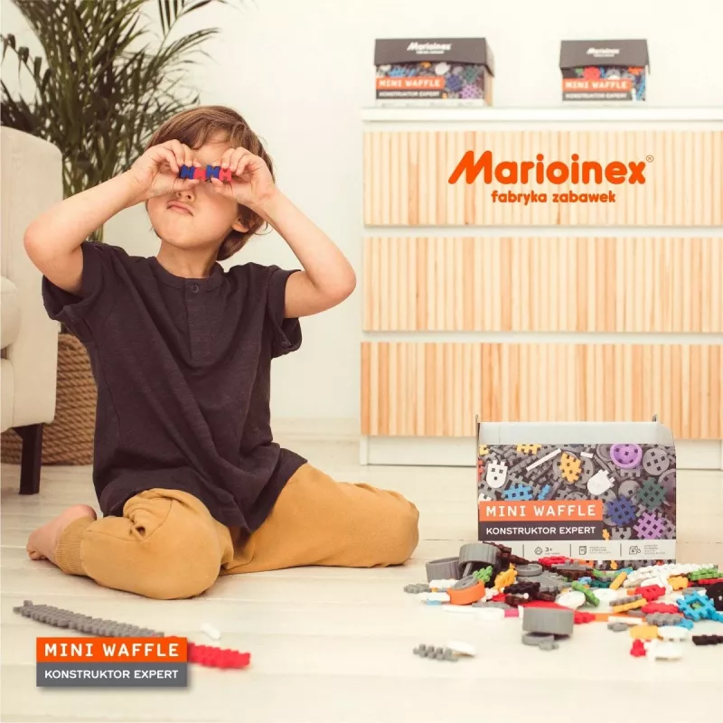 Marioinex Mini Waffle rakennuspalikat Constructor Expert, 501 osaa