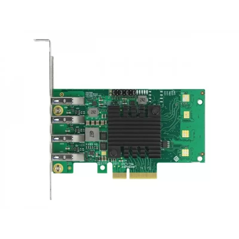 DeLOCK PCI Express x4 -kortti 4 x ulkoinen USB 3.0 Quad Channel - Low Profile -muototekijä