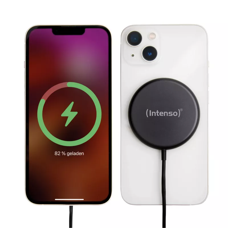 Intenso MB1 älypuhelin musta USB langaton lataus pikalataus sisätiloihin