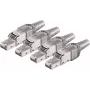 Kaapeliliitin RJ-45 ShiverPeaks BS08-51001-4 harmaa