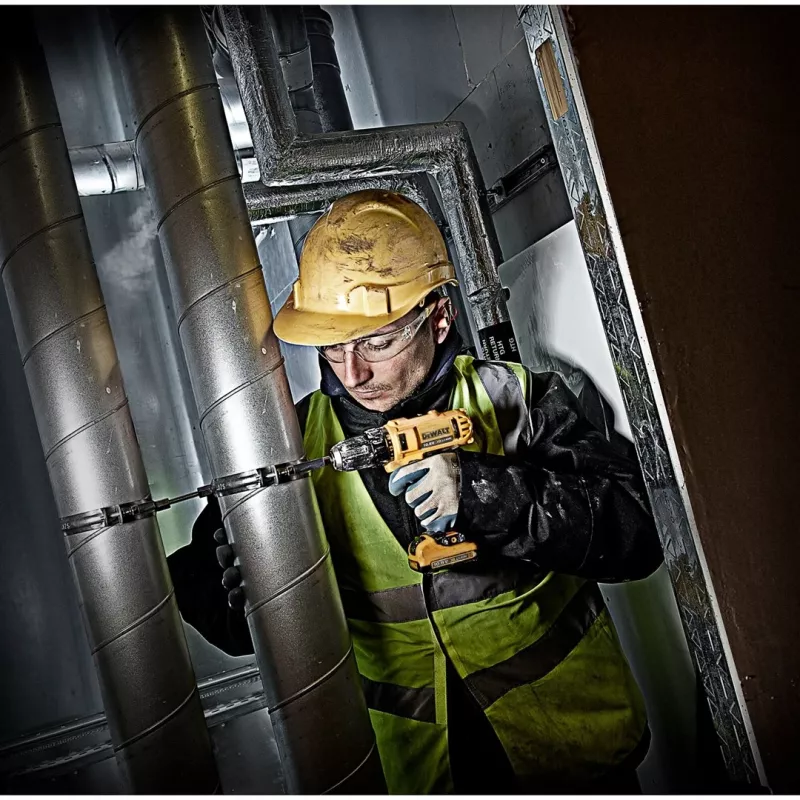 DeWALT DCD langaton 10,8V akkuporakone Li-Ion, Euro-pistoke