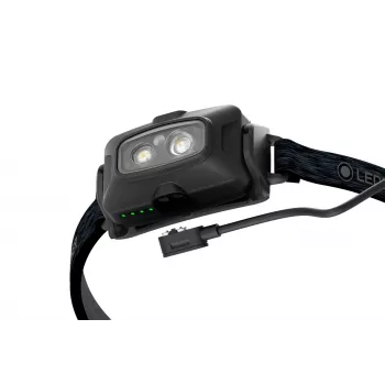 Otsalamppu Ledlenser HF4R Core musta LED IP68 20 lm