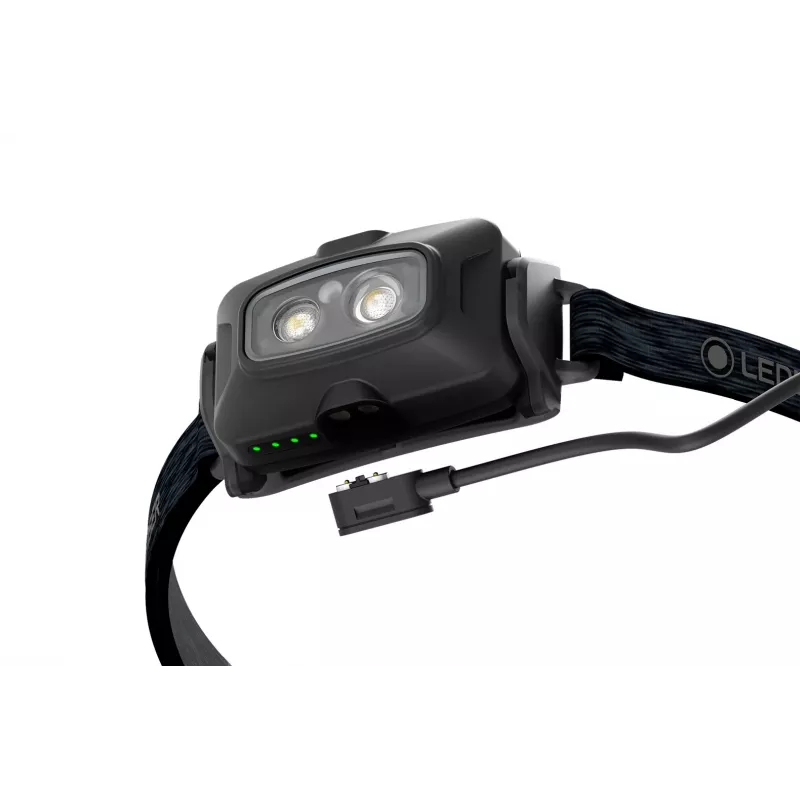 Otsalamppu Ledlenser HF4R Core musta LED IP68 20 lm