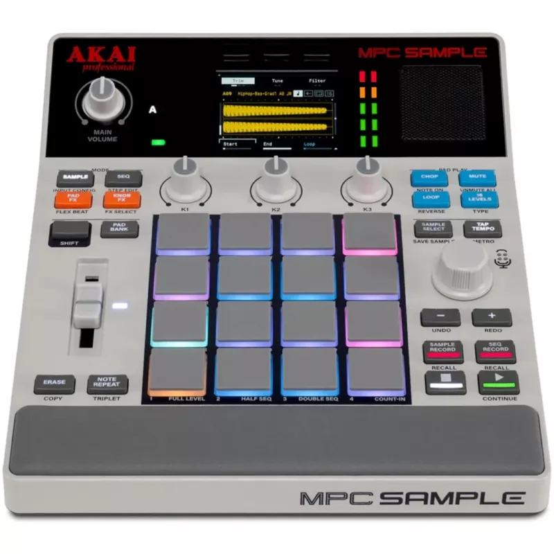 AKAI MPC SAMPLE - kannettava sampleri/groovebox