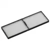 Epson ilmansuodatin – ELPAF41, musta, valkoinen, PowerLite 1940W, 1945W, 1950, 1955, 1960, 1965, 25 mm, 210 mm, 81 mm, 1 kpl