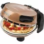 Pizzauuni Napoletana (kupari, 1 200 W, pizzat Ø 31 cm, 2 kiveä)
