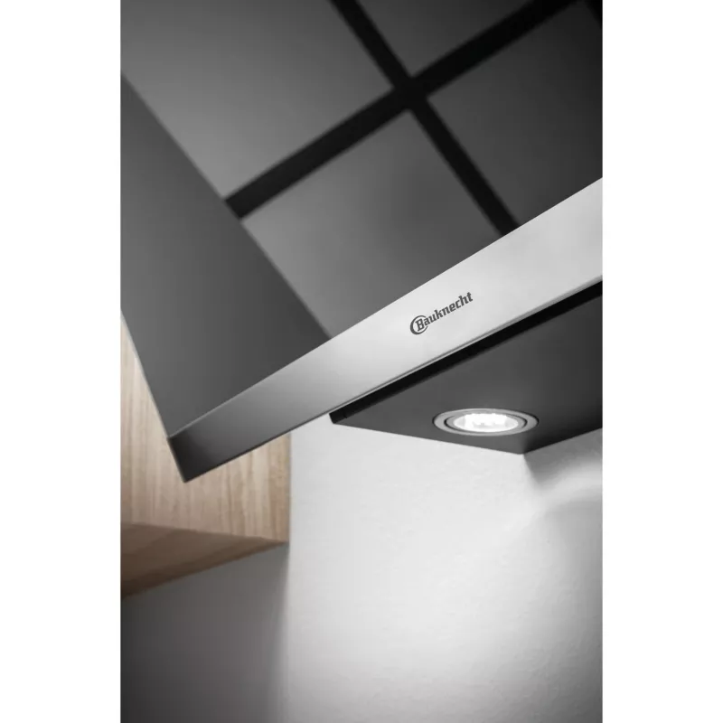 Bauknecht RBHVP 83 LM K seinäliesikupu, 80 cm, poisto/kierrätys, LED, musta/ruostumaton teräs
