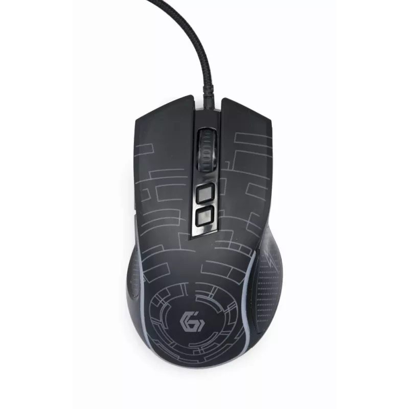 Gembird MUSG-RGB-01 hiiri oikeakätisille USB Type-A 3600 DPI