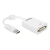 Videokaapelisovitin DeLOCK 61765 DisplayPort - DVI-I 0,125 m