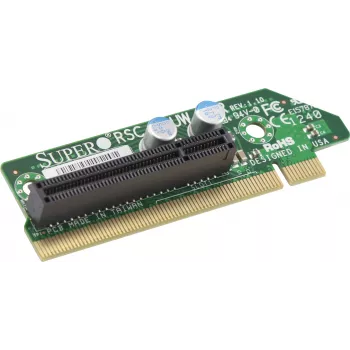Super Micro Supermicro RSC R1UW-E8R - riser-kortti - P/N: CSE-119TQ-R700WB+, CSE-819TQ-R700WB+ (RSC-R1UW-E8R)