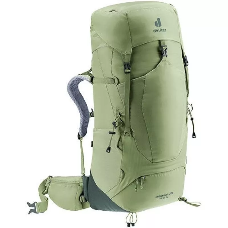 Deuter Aircontact Lite 45+10 SL naisten vaellusreppu musta