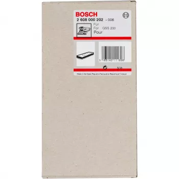 Bosch 2 608 000 202 hiomatarvike 1 kpl