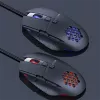 Lumi Legend WM03G-16 johdollinen hiiri, USB Type-A, optinen, 7200 DPI, Juoda