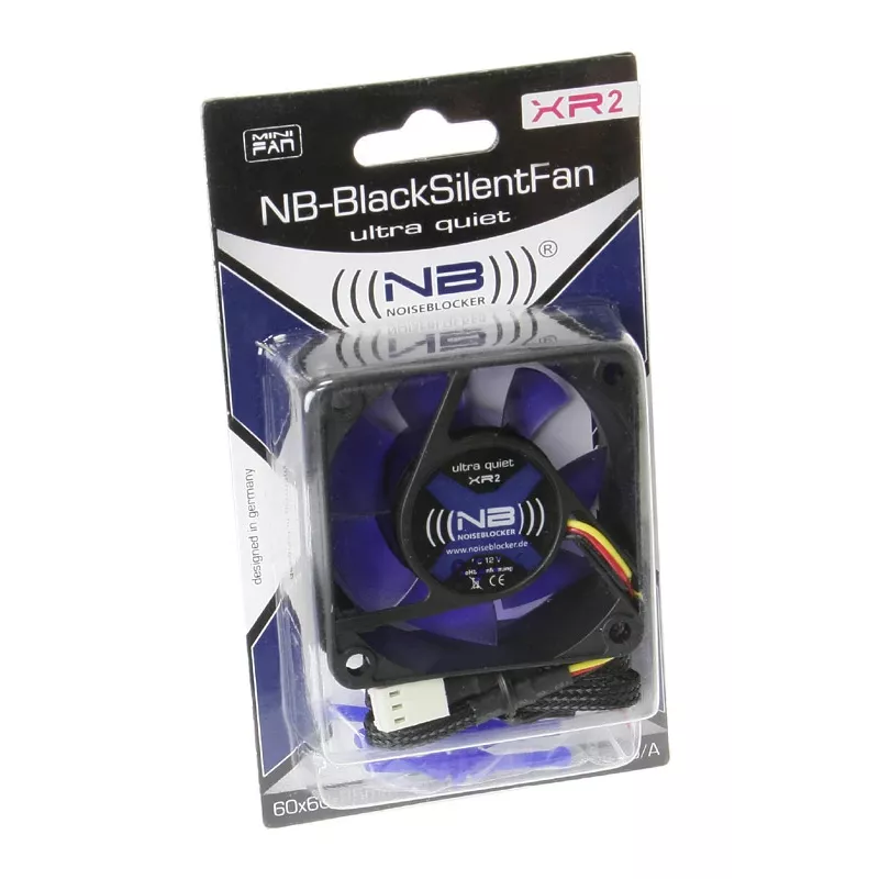NOISEBLOCKER BlackSilentFan XR2 60 mm kotelotuuletin