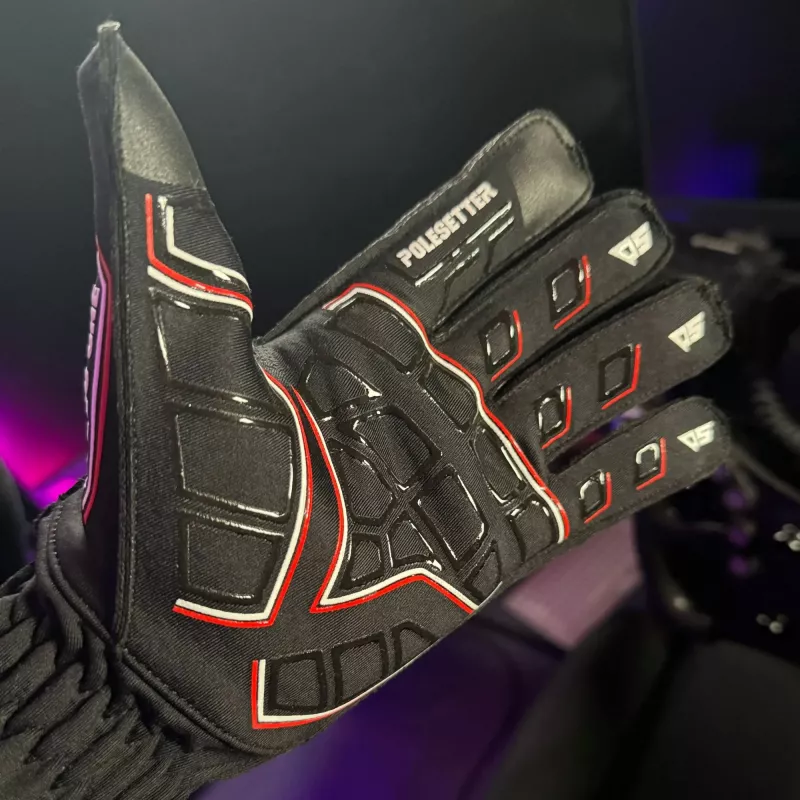 Polesetter EVO ONE simracing-käsineet - koko M