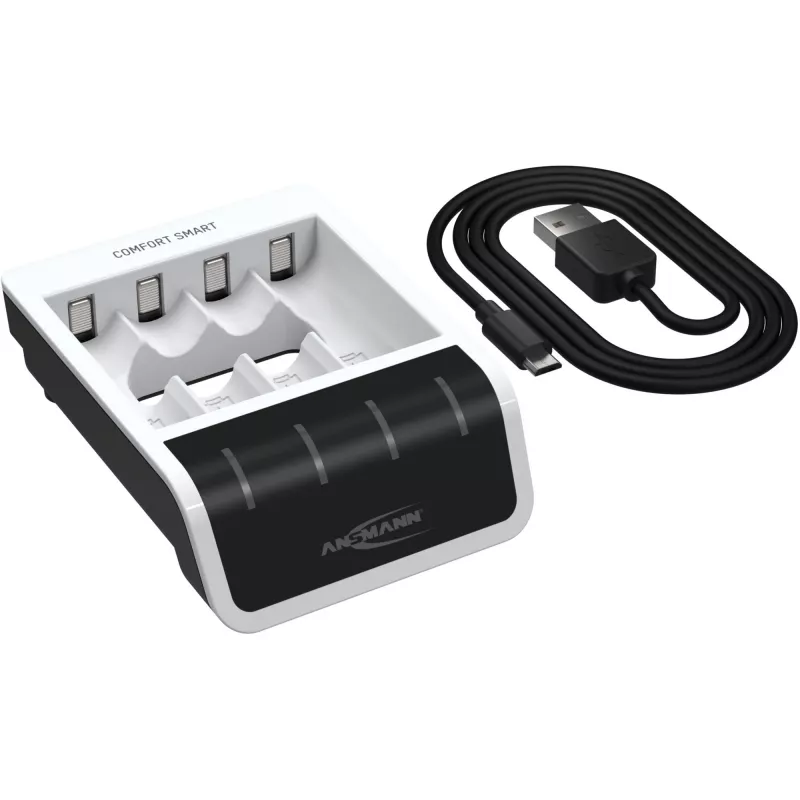 Akkulaturi Ansmann Comfort Smart kotitalousakku USB