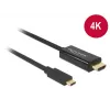 Videokaapeliadapteri USB Type-C HDMI DeLOCK 85258
