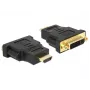 DeLOCK - sovitin - HDMI (uros) > DVI 24+5 pin (naaras) (65467)