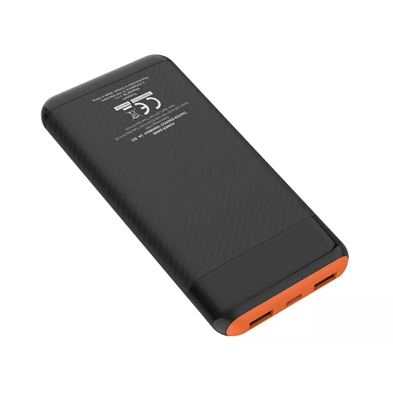 PowerBank EnerGo 10000mAh musta-oranssi