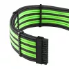 Sisäinen virtakaapeli CableMod CM-PCAB-BKIT-NKKLG-3PK-R musta vihreä