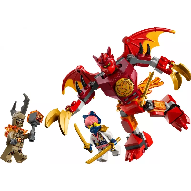 LEGO NINJAGO 71851 Kain lohikäärmemekkitaistelupakkaus