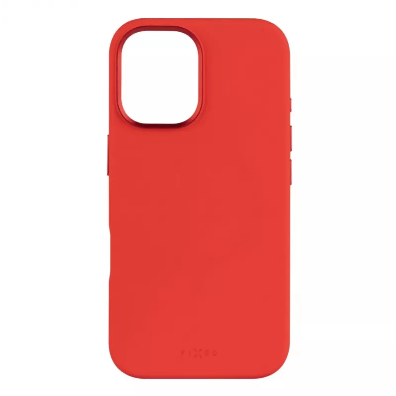 Fixed MagFlow | Takakansi | Apple | iPhone 16 | Nestemäinen silikoni | Punainen