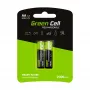 Ladattava akku Green Cell GR06 AA NiMH 1,2 V 2000 mAh, 2 kpl, 50,5 mm