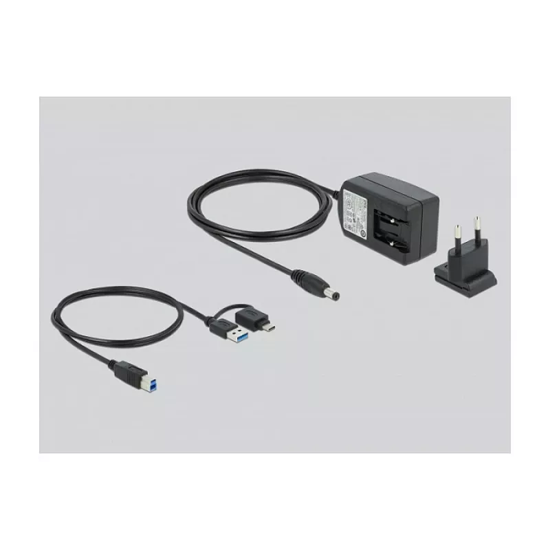 USB-telakka DeLOCK 87771 Dual HDMI Full-HD USB 3.2 LAN ääni