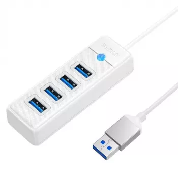 USB-keskitin ORICO 4-porttinen USB 3.0 PW4U-U3 — 4x USB-A-liitäntää, USB 3.0 -siirto