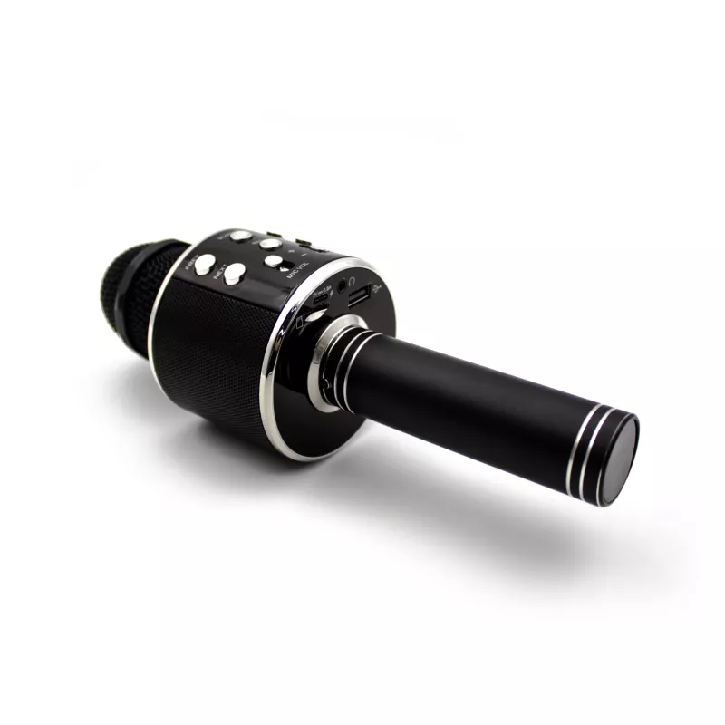 Denver KMS-20BMK2 karaokemikrofoni Bluetooth-kaiuttimella, musta