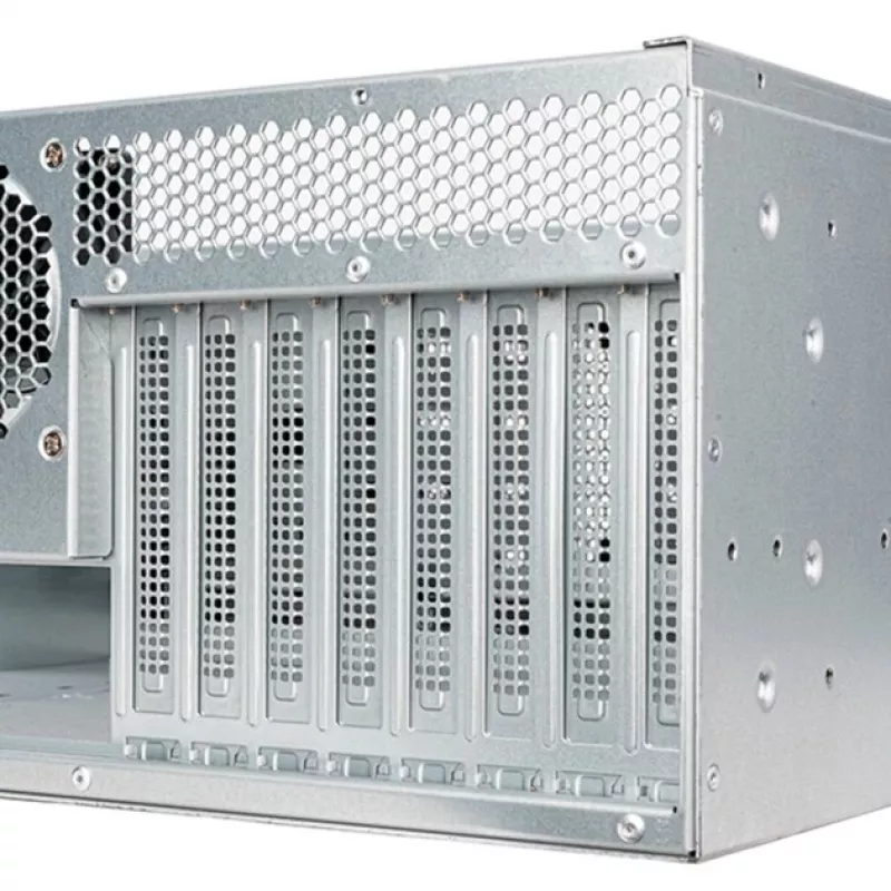 4U-rack-asennuskotelo SILVERSTONE RM45-360 — 4U-kotelo, tukee ATX-emolevyjä, rack-asennus