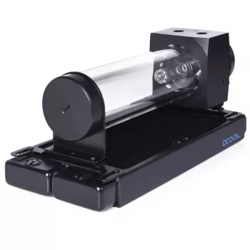 Pumppu & säiliö Alphacool 15381 akryyli alumiini muovi musta läpinäkyvä