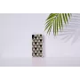 iKins älypuhelinkotelo iPhone XR — pyramidikuvio, valkoinen