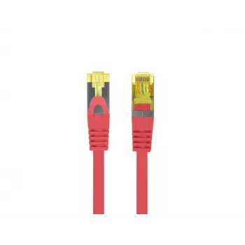 Verkkokaapeli Lanberg PATCHCORD KAT.6A S/FTP LSZH CU 1M punainen