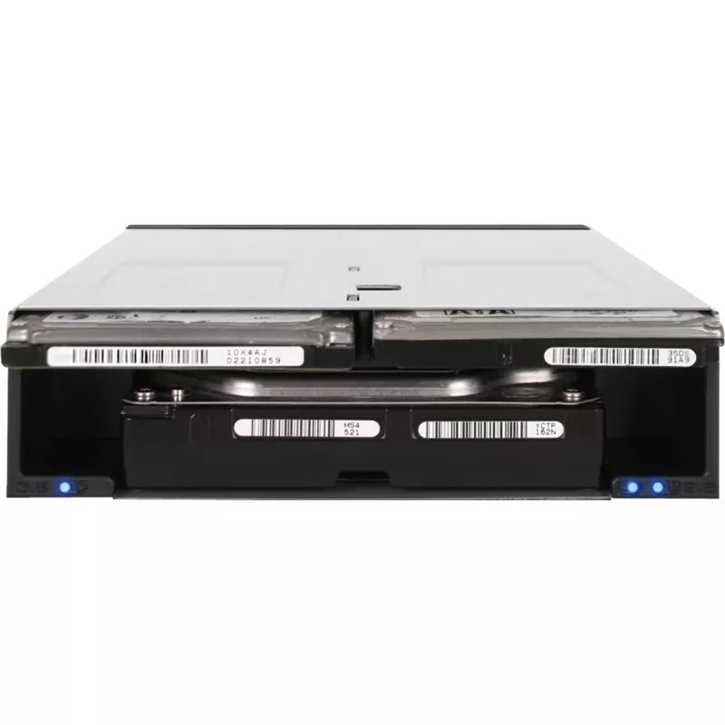 ICY DOCK flexiDOCK MB095SP-B - kotelo tallennusasemille - 2.5, 3.5 (6,4 cm, 8,9 cm) - musta, hopea (MB095SP-B)