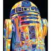 Maalaussarja Ravensburger CreArt Star Wars R2‑D2 – maalaa numeroilla -sarja
