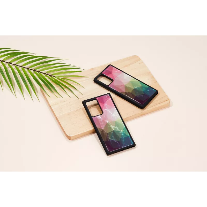 Suojakotelo iKins Samsung Galaxy Note 20 Ultra -malliin – Water Flower -kuvio, musta