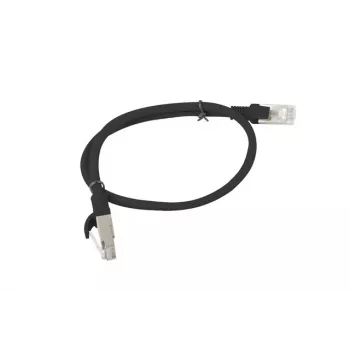 LANBERG PCU6-10CC-0050-BK patch-kaapeli RJ45 Kat. 6 UTP 0,5 m musta