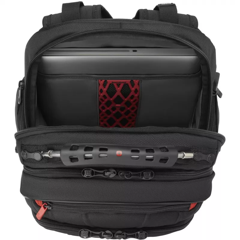 Wenger Pegasus Deluxe - kannettavan tietokoneen reppu - 40,6 cm - 35,60 cm (14) - 40,60 cm (16) - musta (606492)